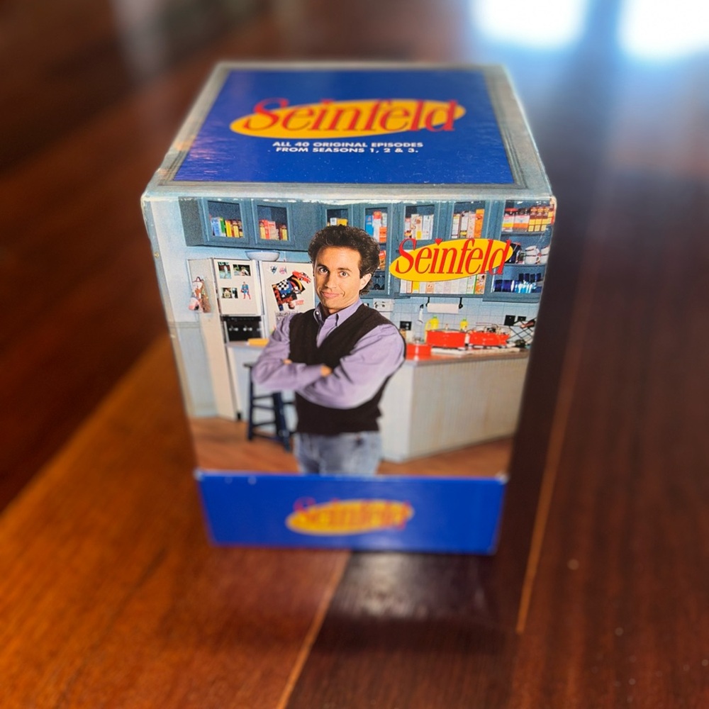Seinfeld Collector’s Edition Box Set- Season 1, 2 & 3 with memorabilia